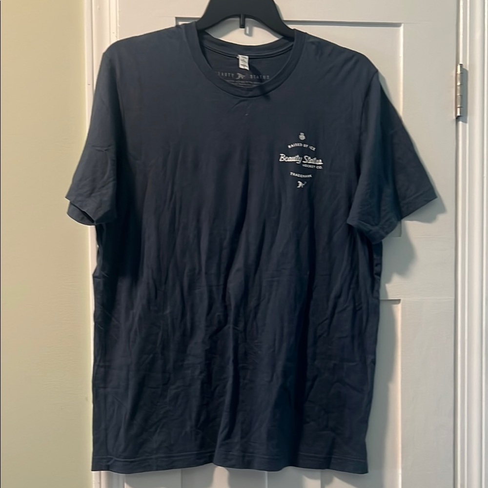 Beauty Status - Navy Blue Men's T-Shirt XL